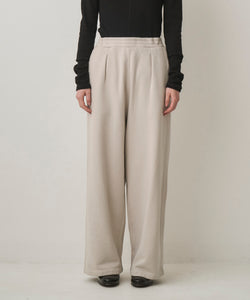 BRUSHED WIDE SWEAT PANTS