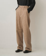 画像をギャラリービューアに読み込む, MOHAIR SHAGGY TAPERED PANTS

