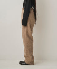 画像をギャラリービューアに読み込む, MOHAIR SHAGGY TAPERED PANTS
