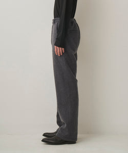 MOHAIR SHAGGY TAPERED PANTS