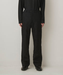 BONDED LACE TAPERED PANTS