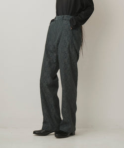 BONDED LACE TAPERED PANTS