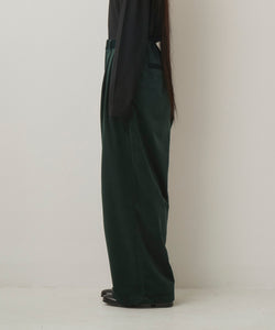 LUSTROUS CORDUROY WIDE PANTS