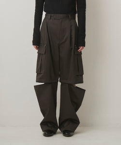 LINED CARGO PANTS