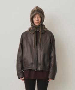 DUAL-TONE CABLE HOODED GAITER