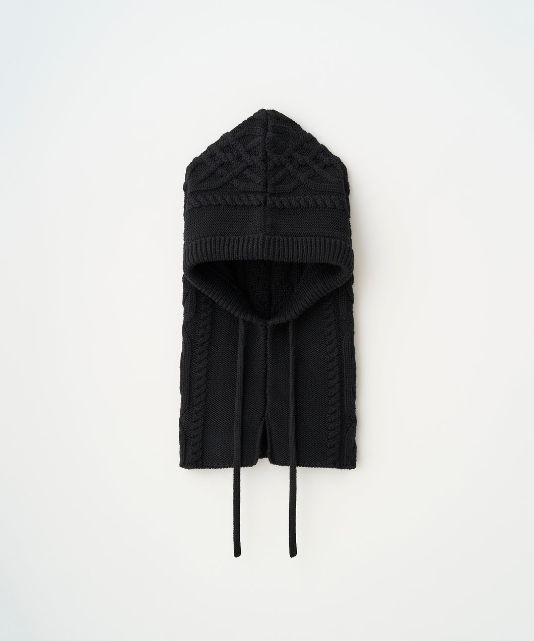DUAL-TONE CABLE HOODED GAITER
