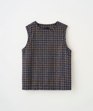 画像をギャラリービューアに読み込む, SUMMER TWEED P/O VEST
