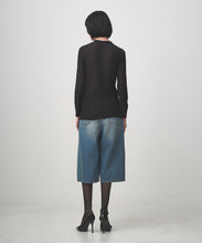 画像をギャラリービューアに読み込む, SHEER VELOUR SKIN HENLEY
