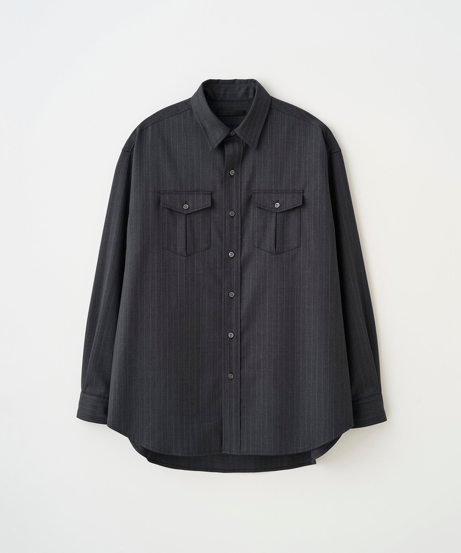 Juha ¥25,300 HIGH NECK BROAD SHIRTS TOPS – JUHA