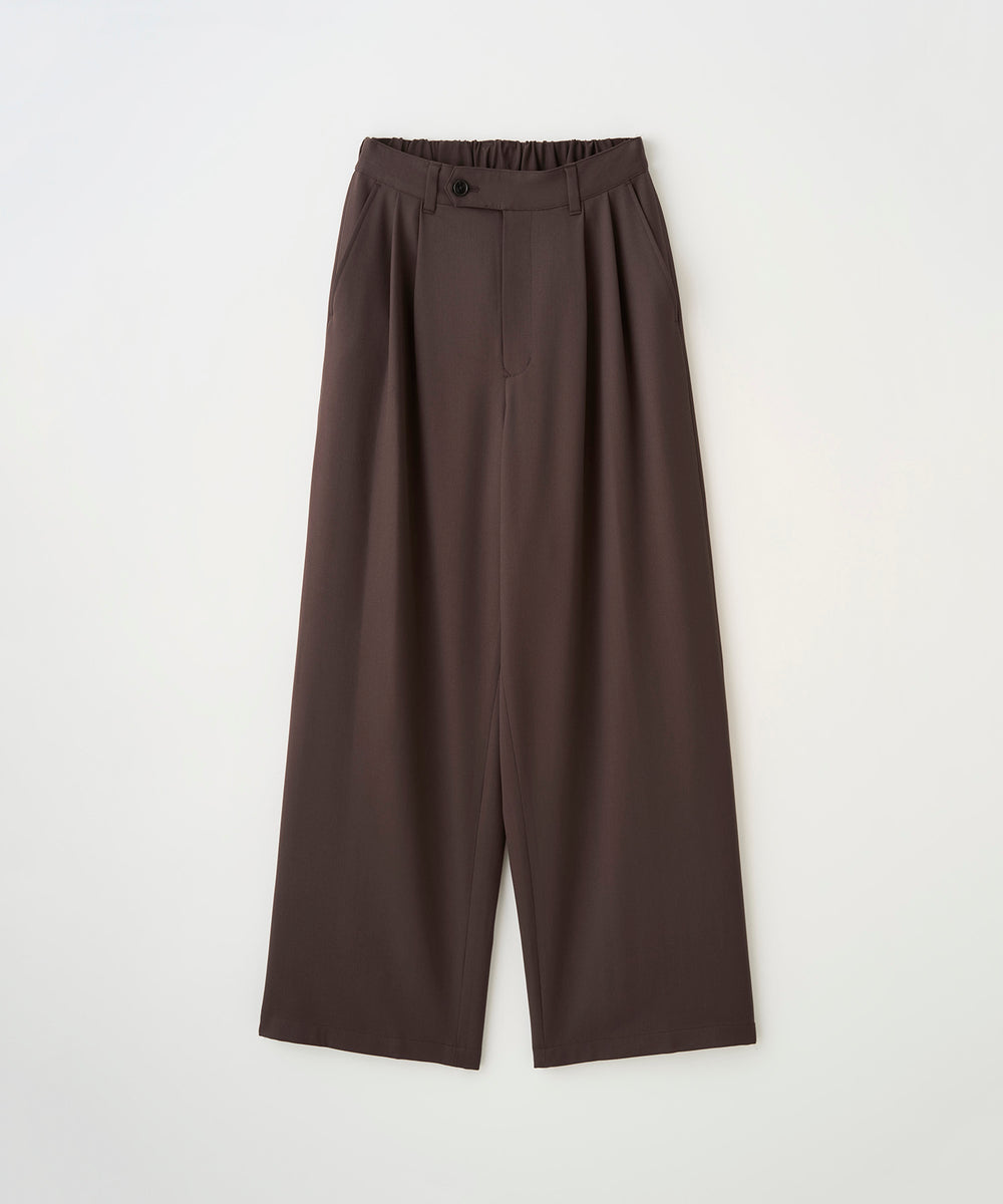 2TUCK WIDE EASY PANTS – JUHA