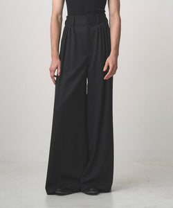【たたたん様】EXTREME WIDE EASY PANTS（BLACK） EXTREME WIDE EASY PANTS – JUHA