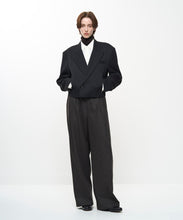 Load image into Gallery viewer, CROPPED DOUBLE TAILORED JACKET
