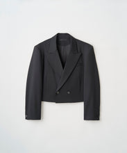 Load image into Gallery viewer, CROPPED DOUBLE TAILORED JACKET
