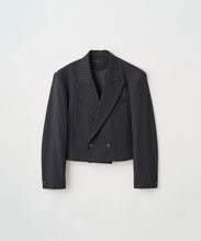 Load image into Gallery viewer, CROPPED DOUBLE TAILORED JACKET
