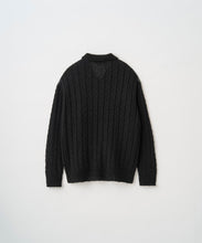 画像をギャラリービューアに読み込む, COLLARED ARGYLE CARDIGAN

