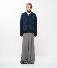 画像をギャラリービューアに読み込む, COLLARED ARGYLE CARDIGAN
