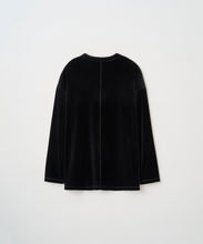 Load image into Gallery viewer, LUSH VELOUR HENLEY L/S
