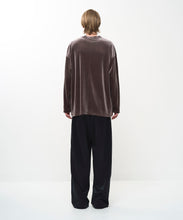 Load image into Gallery viewer, LUSH VELOUR HENLEY L/S
