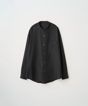 画像をギャラリービューアに読み込む, COLLARLESS DRAPED SHIRT
