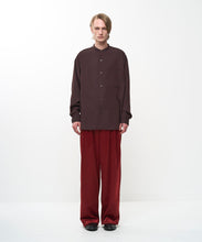 画像をギャラリービューアに読み込む, COLLARLESS DRAPED SHIRT
