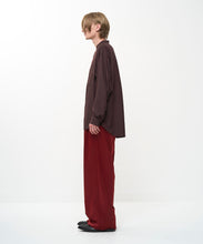 画像をギャラリービューアに読み込む, COLLARLESS DRAPED SHIRT
