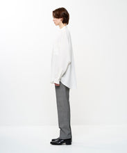 画像をギャラリービューアに読み込む, COLLARLESS DRAPED SHIRT
