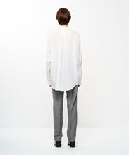 画像をギャラリービューアに読み込む, COLLARLESS DRAPED SHIRT
