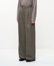 Load image into Gallery viewer, CHECK WIDE EASY PANTS
