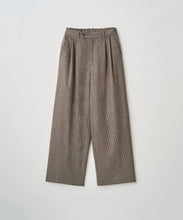 Load image into Gallery viewer, CHECK WIDE EASY PANTS
