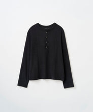 画像をギャラリービューアに読み込む, SOFT PILE CROPPED HENLEY
