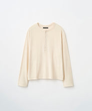 画像をギャラリービューアに読み込む, SOFT PILE CROPPED HENLEY
