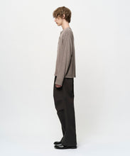 画像をギャラリービューアに読み込む, SOFT PILE CROPPED HENLEY
