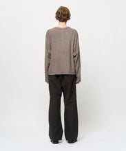 画像をギャラリービューアに読み込む, SOFT PILE CROPPED HENLEY
