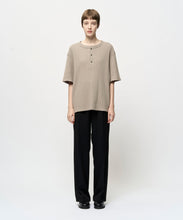 Load image into Gallery viewer, SOFT WAFFLE HENLEY

