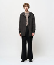 Load image into Gallery viewer, WASHED MINI CHECK HOODED SHIRT
