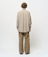 画像をギャラリービューアに読み込む, WASHED MINI CHECK SHIRT
