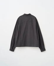 画像をギャラリービューアに読み込む, WASHED MINI CHECK CROPPED SHIRT
