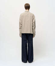 画像をギャラリービューアに読み込む, WASHED MINI CHECK CROPPED SHIRT
