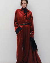 Load image into Gallery viewer, SOFT VELOUR WIDE PANTS
