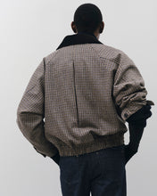 Load image into Gallery viewer, CHECK RAGLAN BOMBER JACKET
