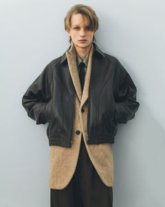 VEIL LEATHER JACKET