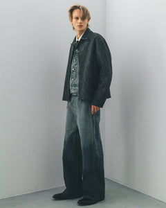 GRADATION DENIM JACKET