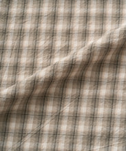 Load image into Gallery viewer, WASHED MINI CHECK HOODED SHIRT

